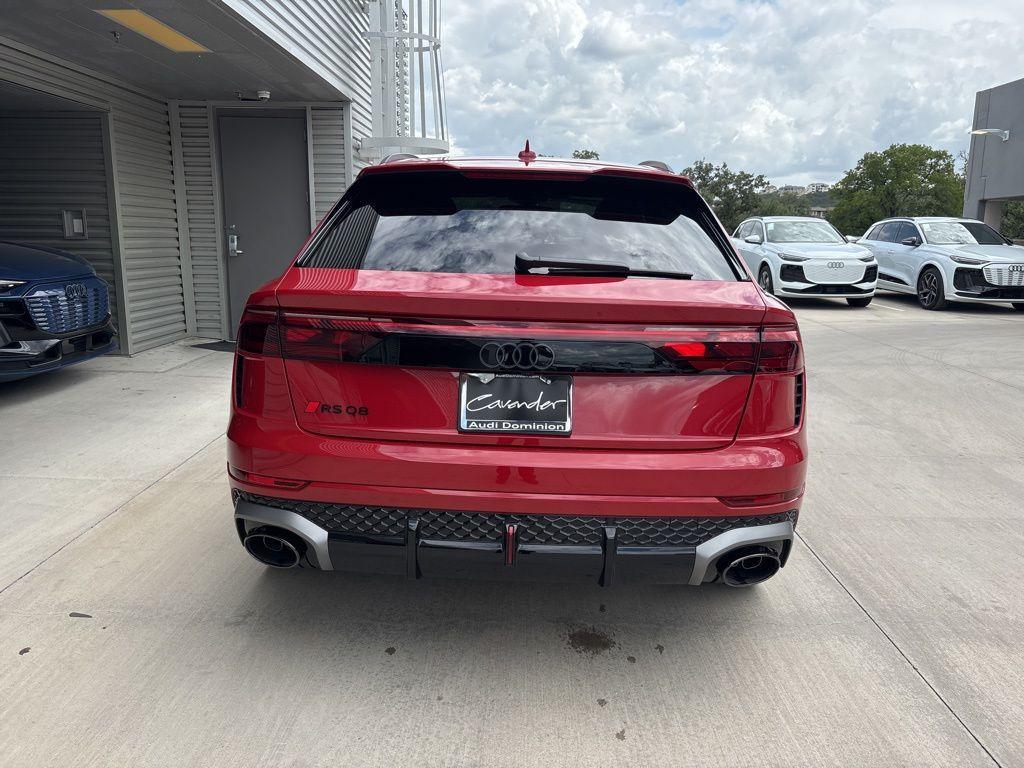 new 2025 Audi RS Q8 car, priced at $144,185