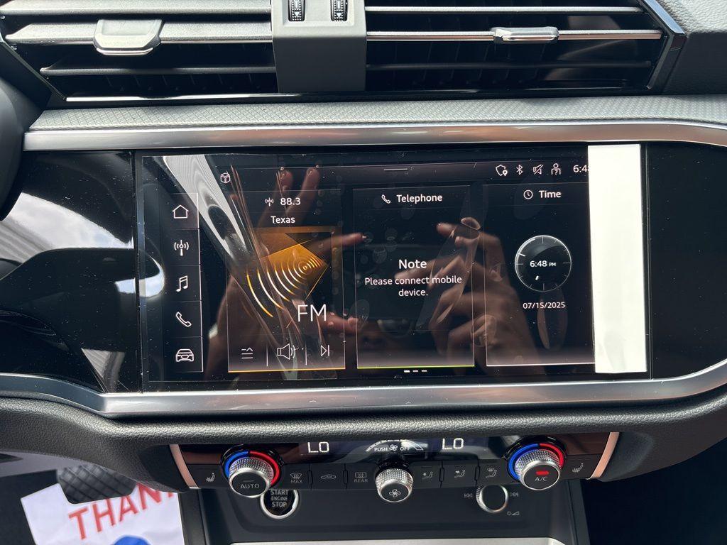 new 2025 Audi Q3 car, priced at $38,353