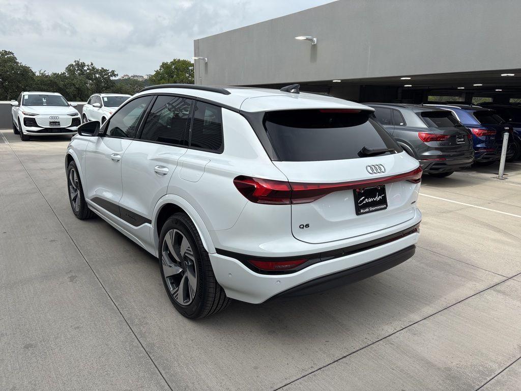 new 2025 Audi Q6 e-tron car, priced at $57,717