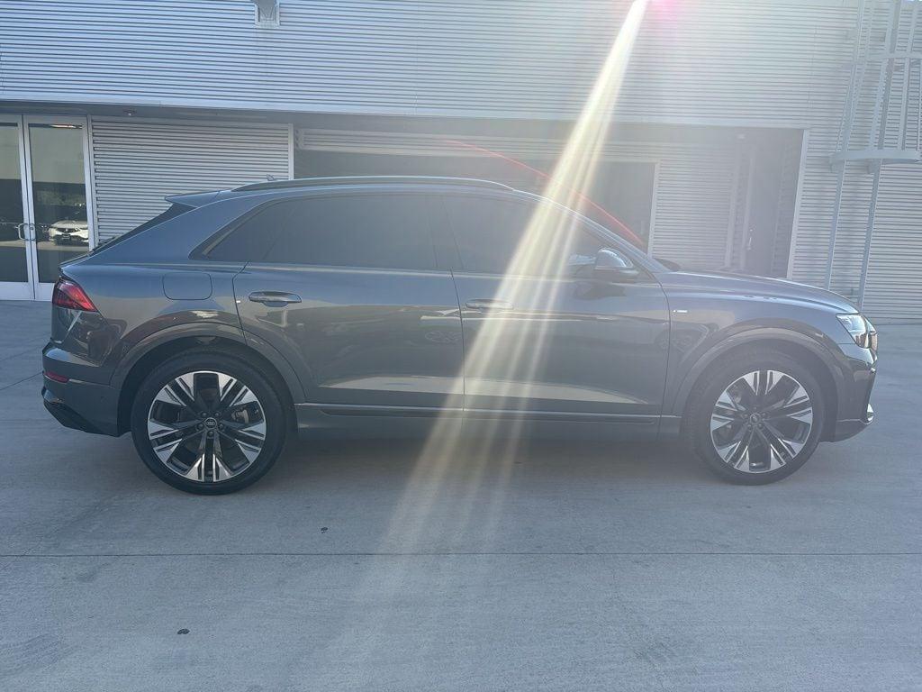new 2025 Audi Q8 car, priced at $83,715