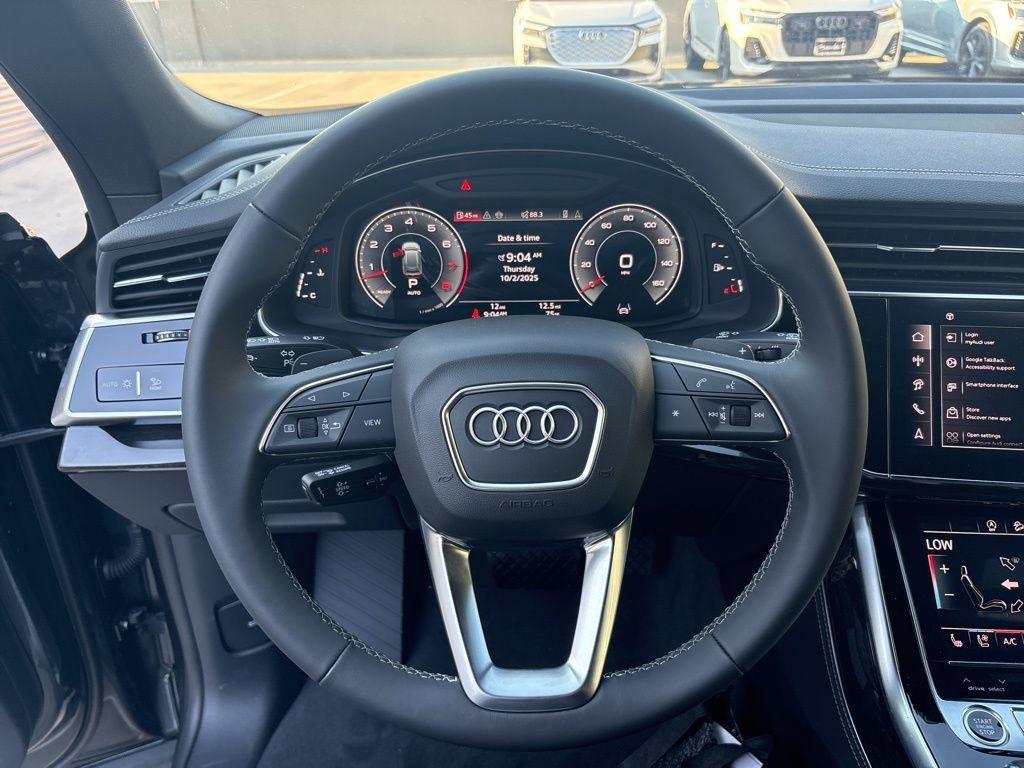 new 2025 Audi Q8 car, priced at $83,715