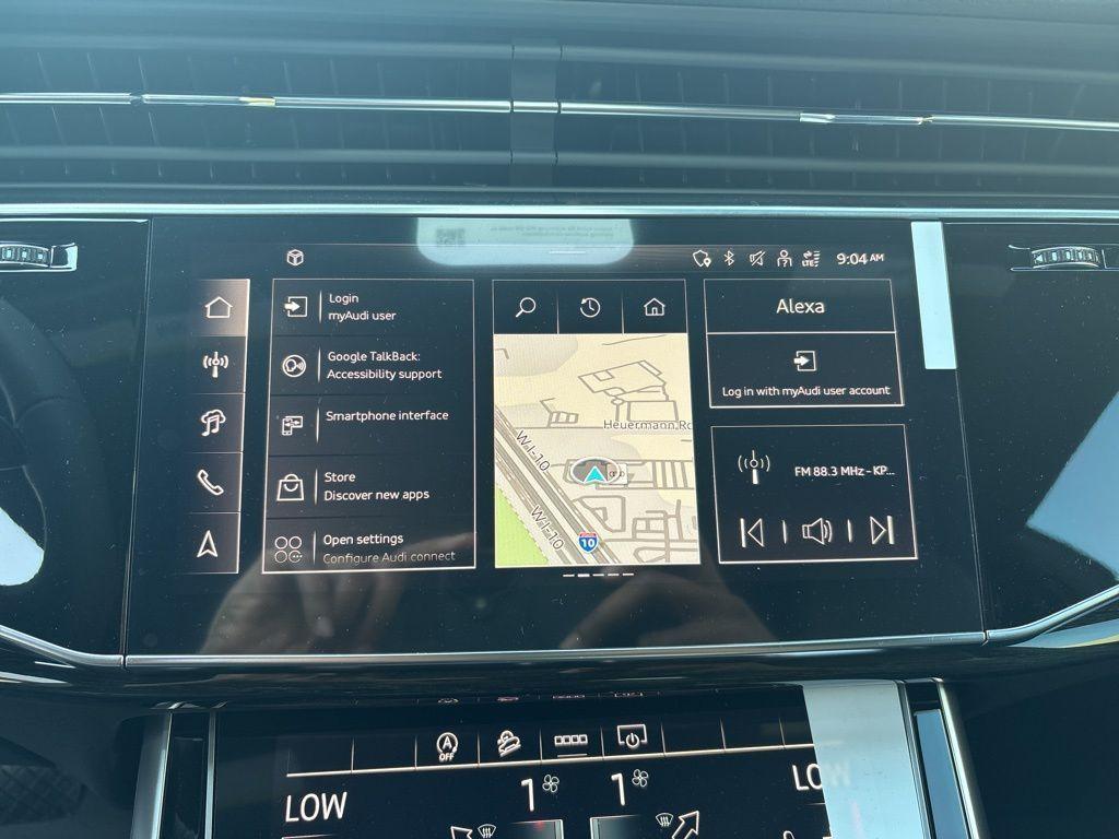 new 2025 Audi Q8 car, priced at $83,715