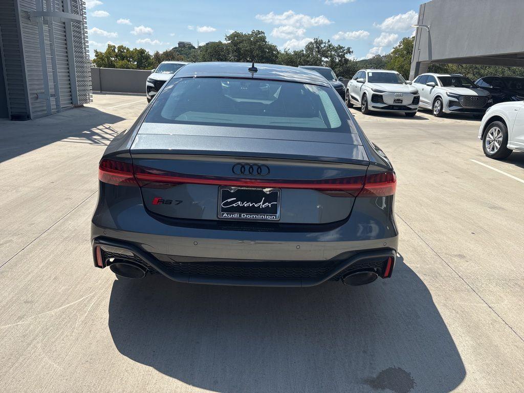 new 2026 Audi RS 7 car, priced at $156,995