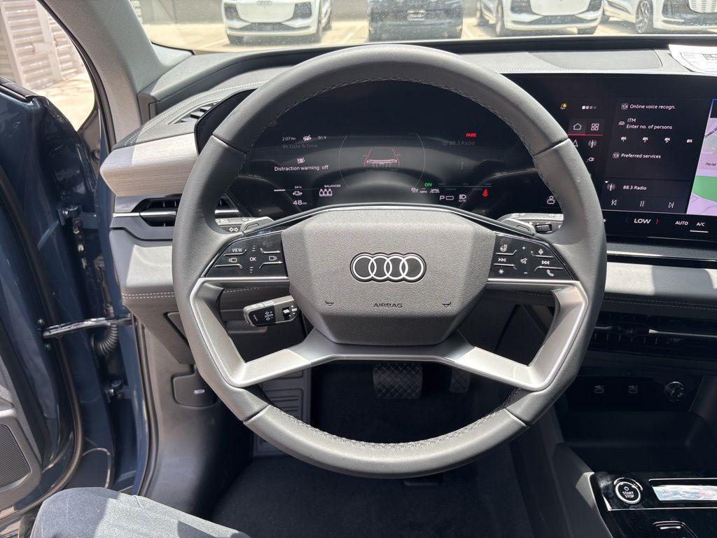 new 2025 Audi Q6 e-tron car, priced at $53,600