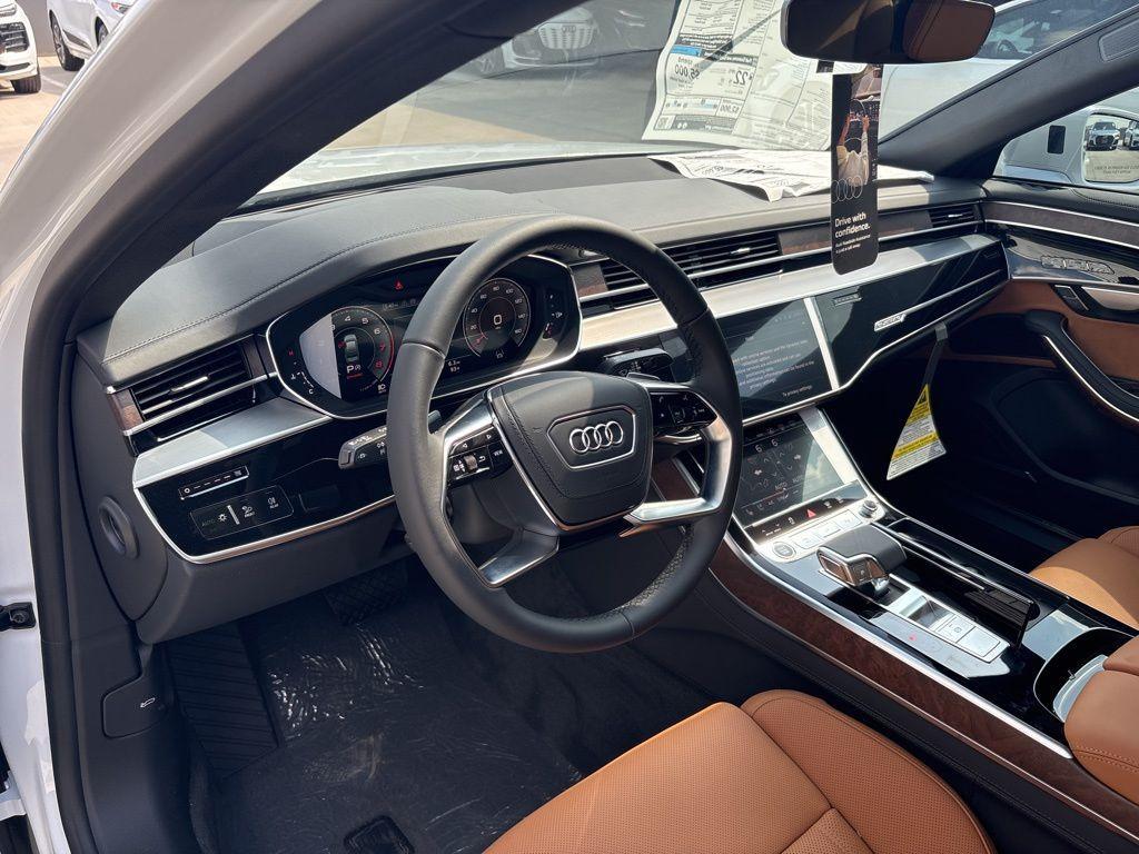 new 2025 Audi A8 car, priced at $91,294