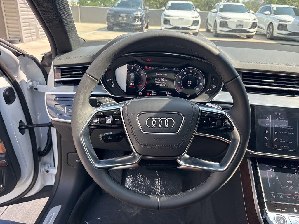 new 2025 Audi A8 car, priced at $91,294