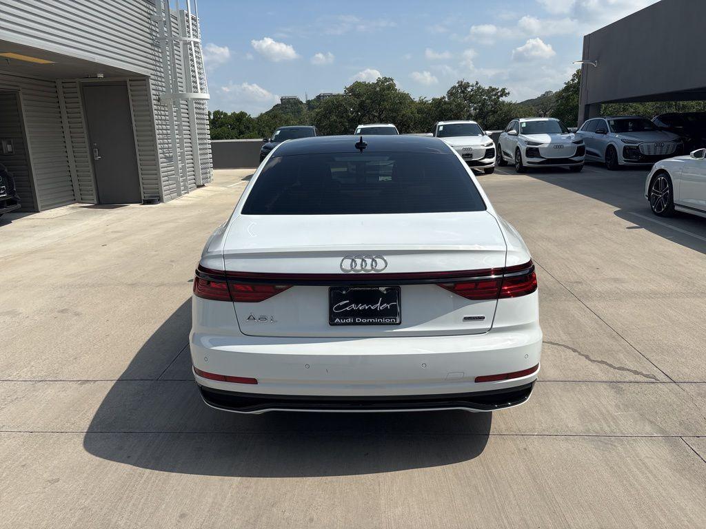 new 2025 Audi A8 car, priced at $91,294