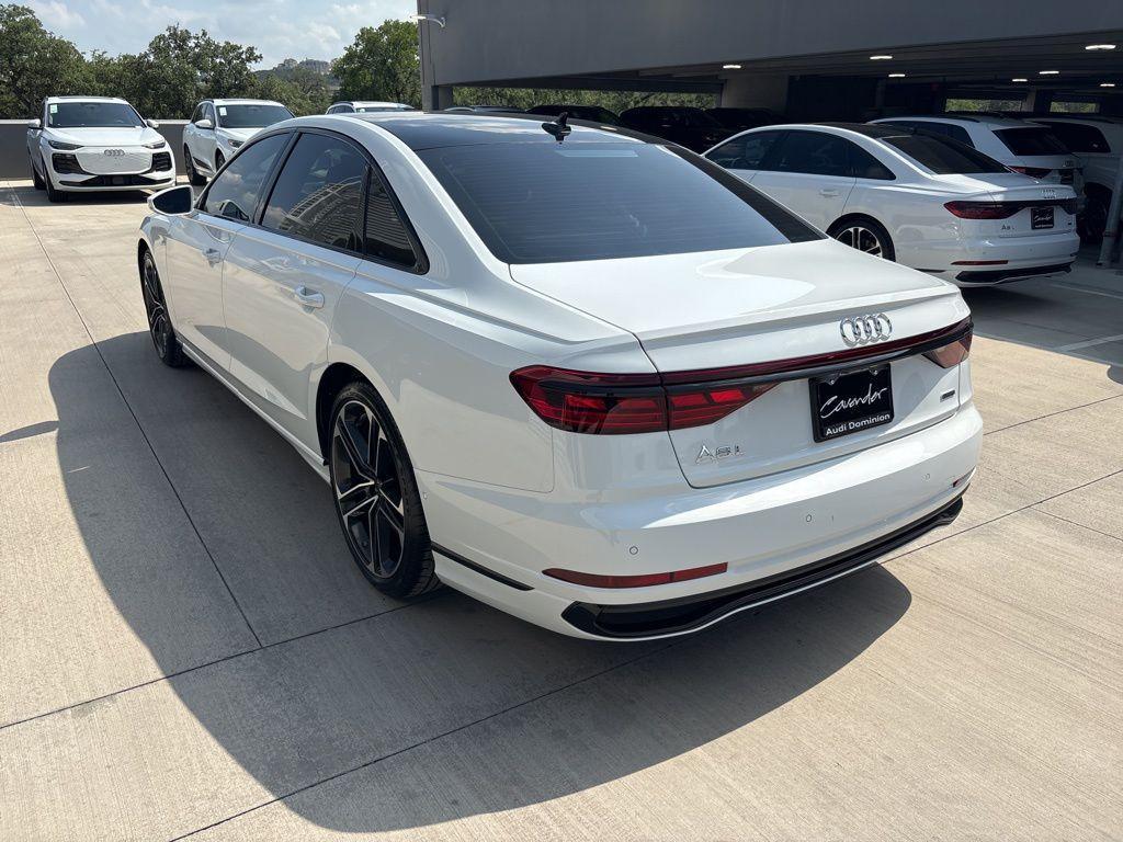 new 2025 Audi A8 car, priced at $91,294