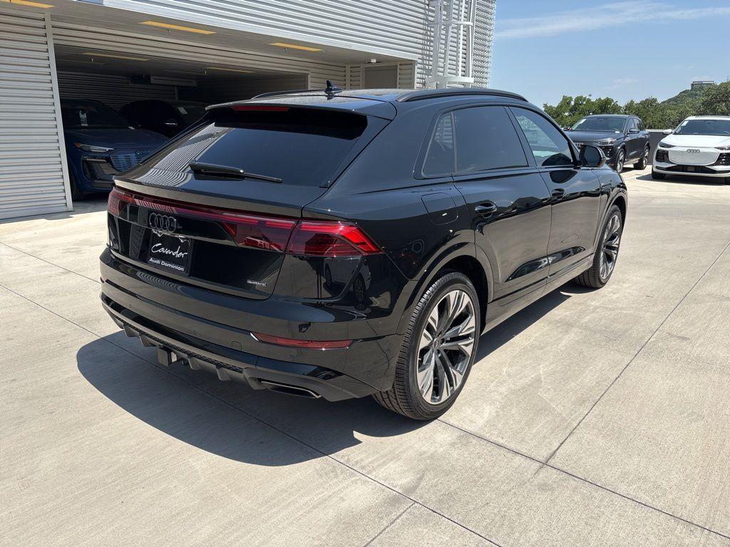 new 2025 Audi Q8 car, priced at $79,380