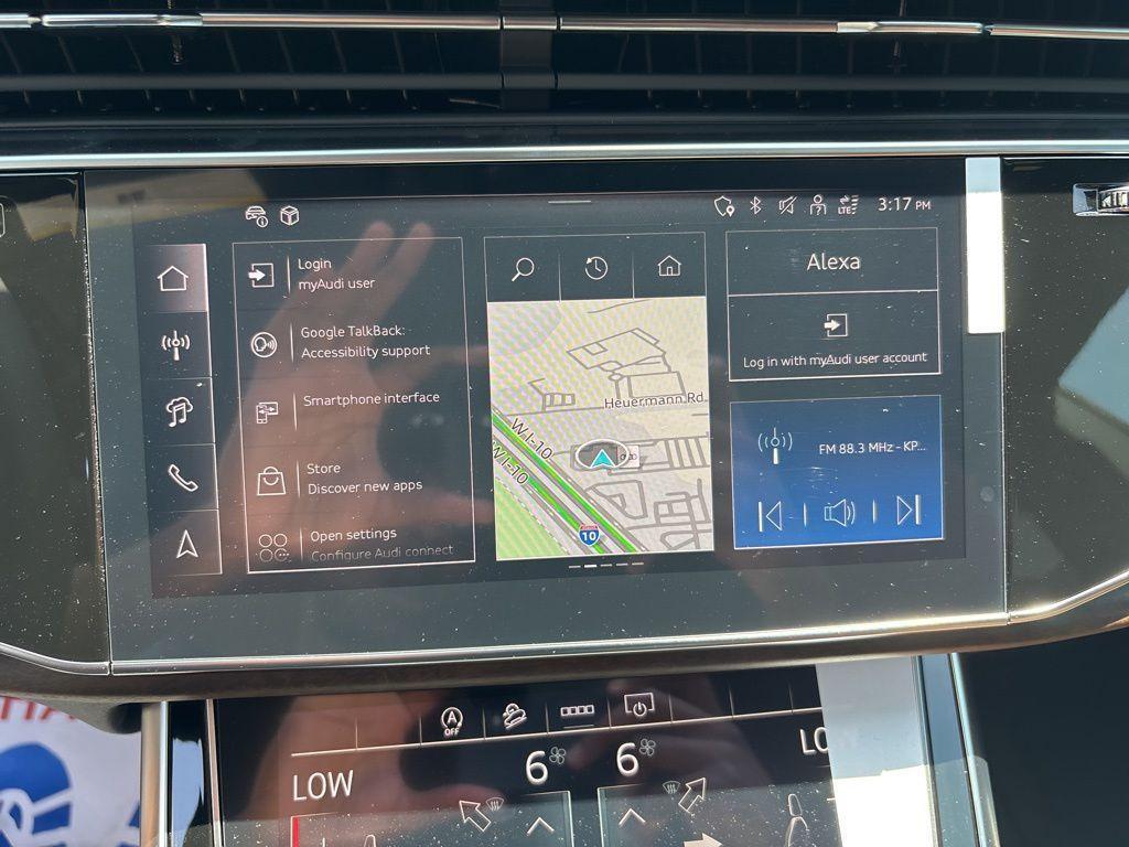 new 2025 Audi Q8 car, priced at $79,380