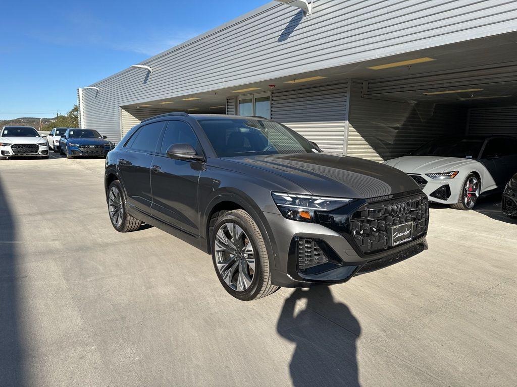 new 2025 Audi Q8 car, priced at $78,572
