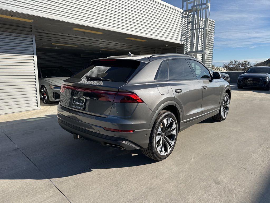 new 2025 Audi Q8 car, priced at $78,572