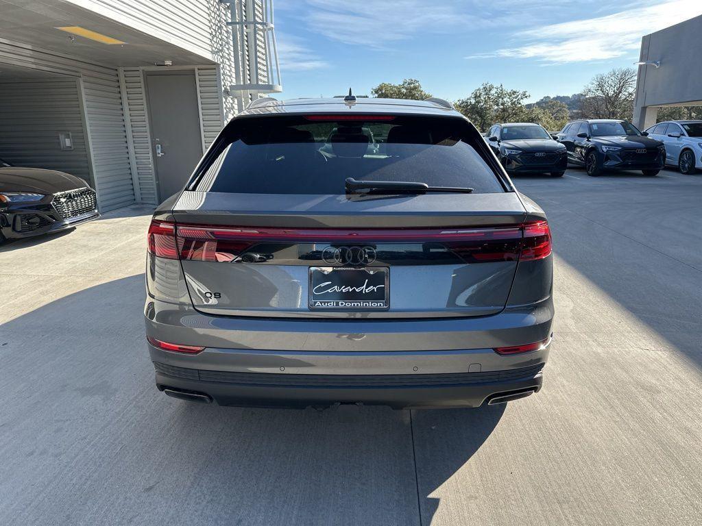 new 2025 Audi Q8 car, priced at $78,572