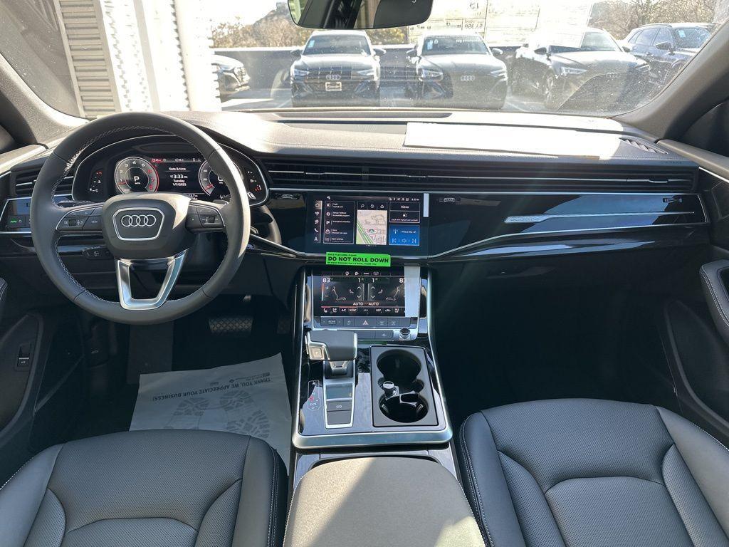 new 2025 Audi Q8 car, priced at $78,572