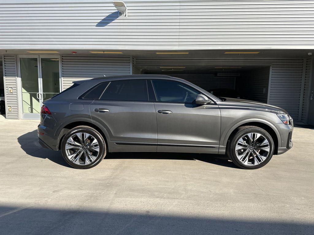 new 2025 Audi Q8 car, priced at $78,572