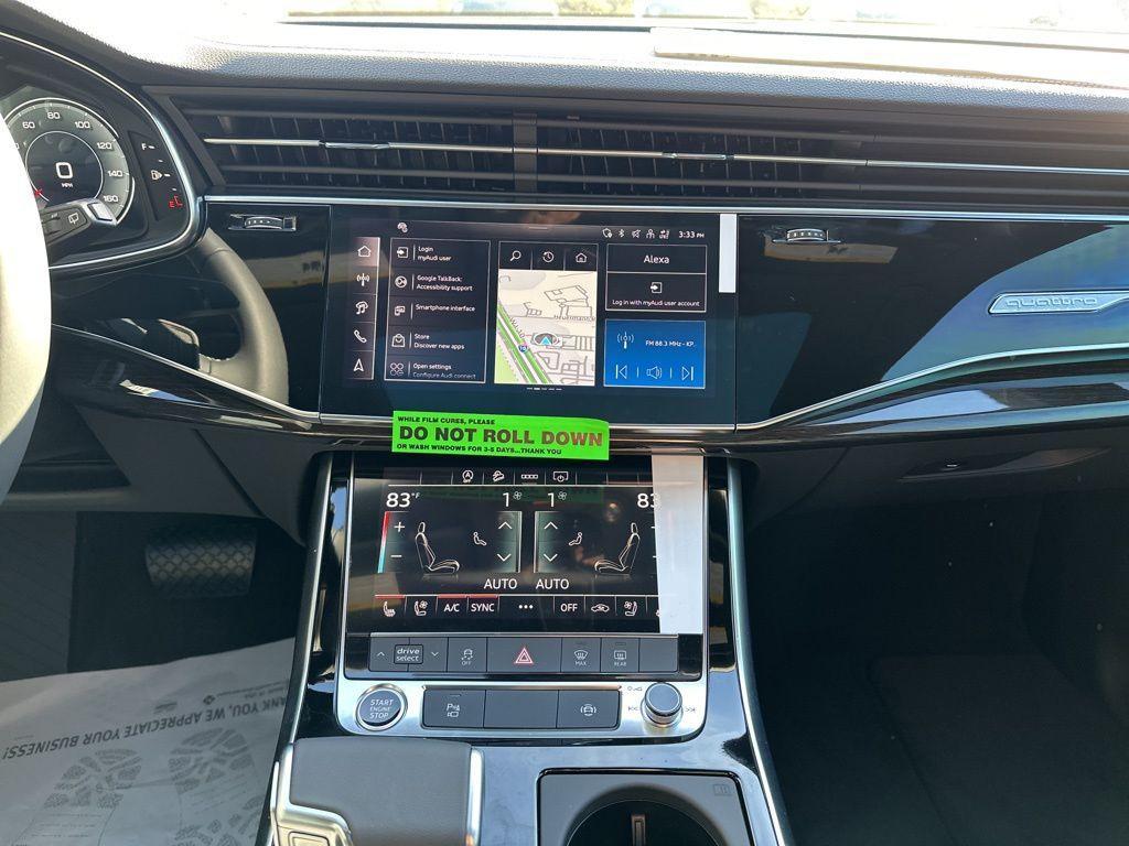 new 2025 Audi Q8 car, priced at $78,572