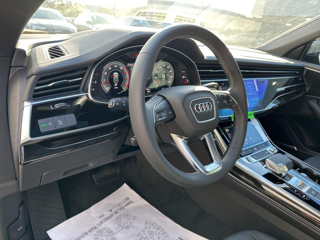 new 2025 Audi Q8 car, priced at $78,572