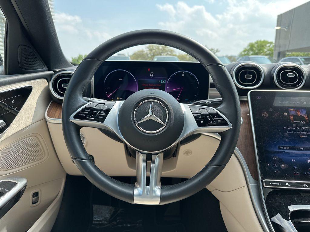 used 2024 Mercedes-Benz C-Class car, priced at $38,993