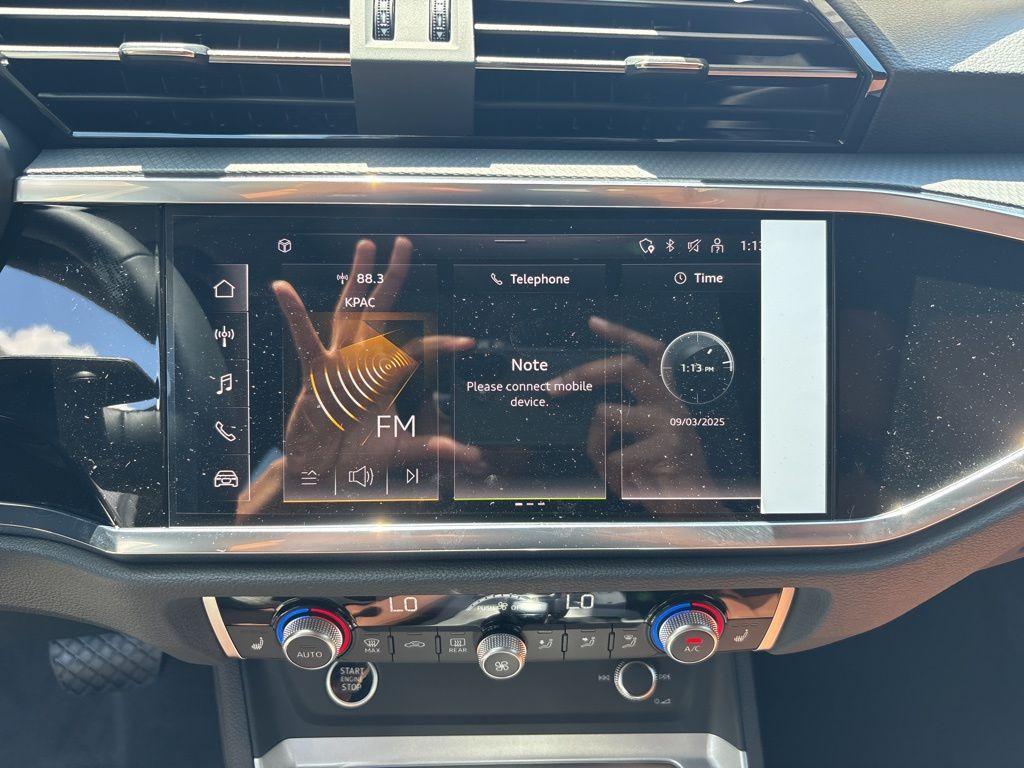 new 2025 Audi Q3 car, priced at $42,715