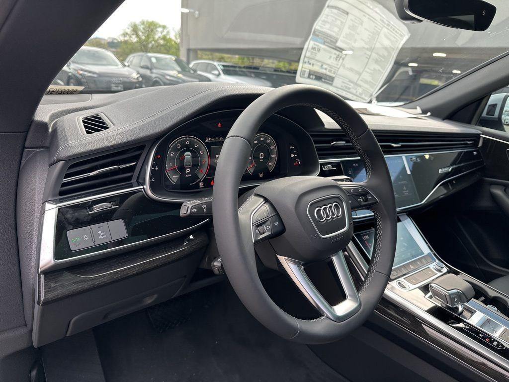 new 2025 Audi Q8 car, priced at $74,254