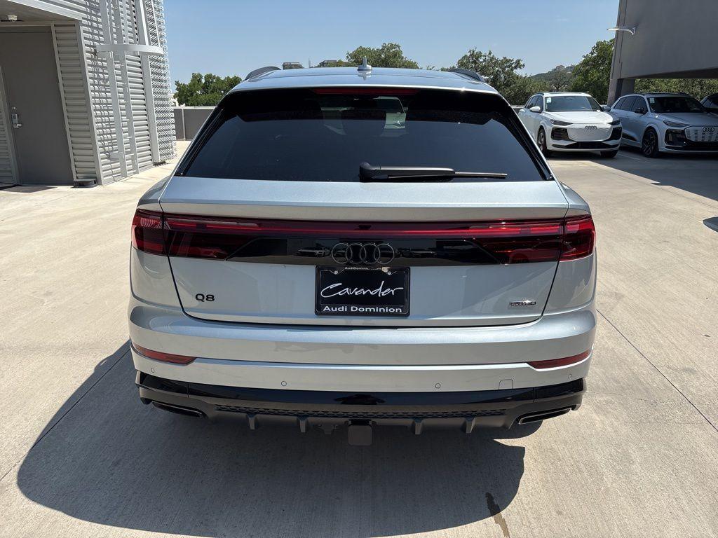 new 2025 Audi Q8 car, priced at $77,955