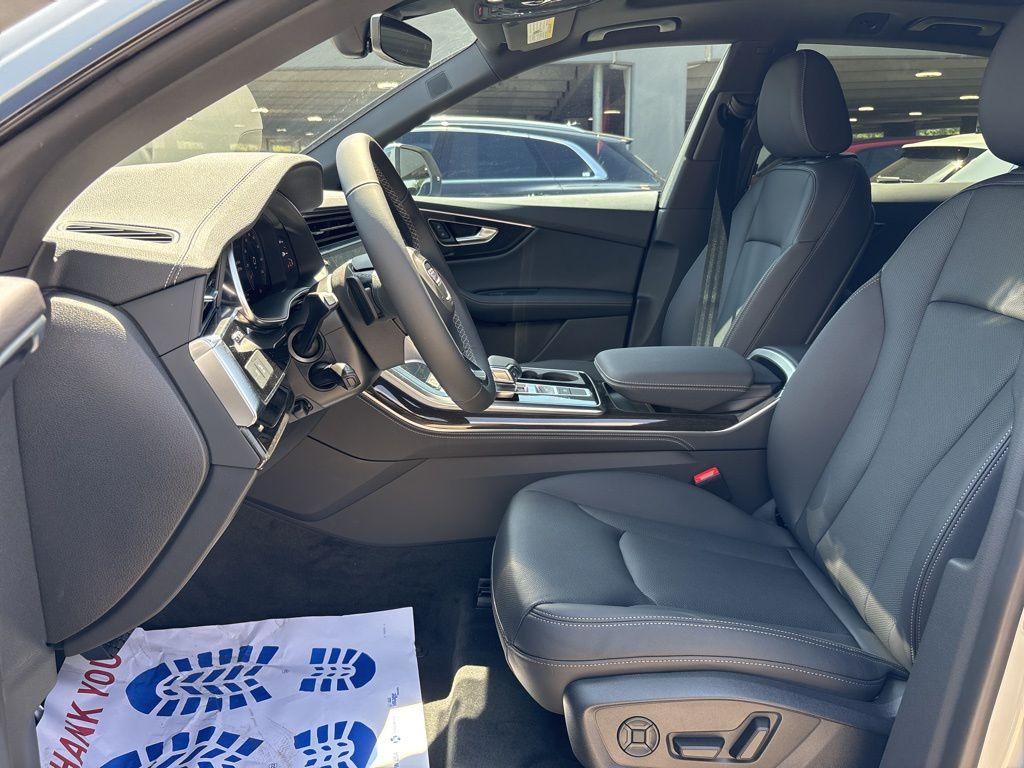 new 2025 Audi Q8 car, priced at $77,955