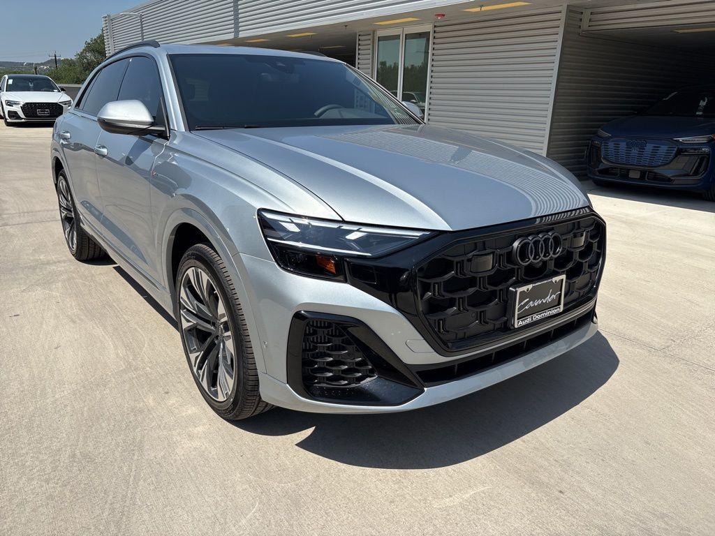 new 2025 Audi Q8 car, priced at $77,955