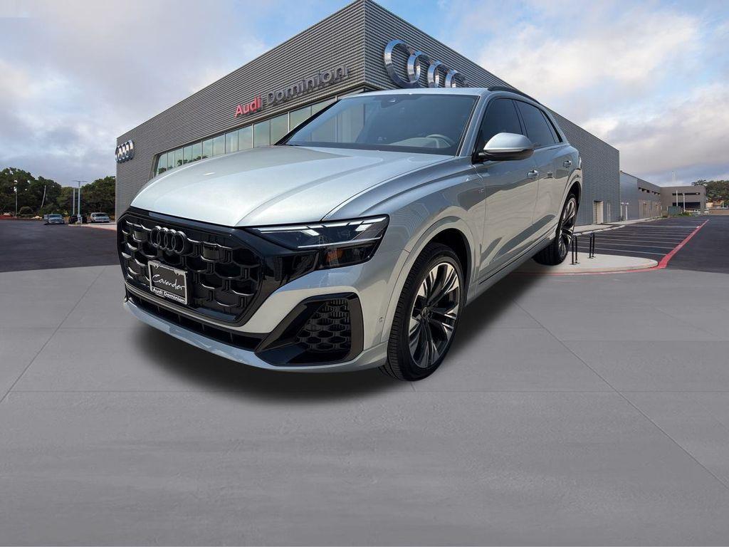 new 2025 Audi Q8 car, priced at $77,955