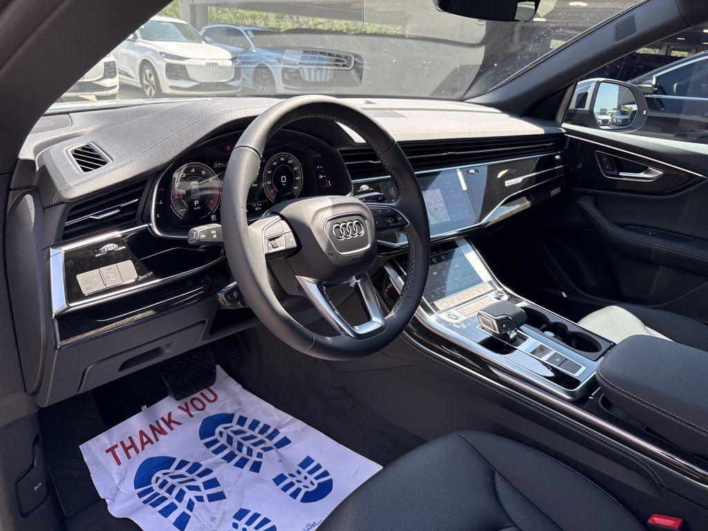 new 2025 Audi Q8 car, priced at $77,955