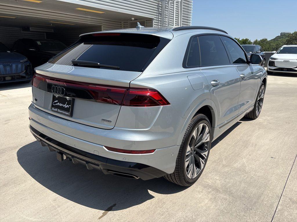 new 2025 Audi Q8 car, priced at $77,955