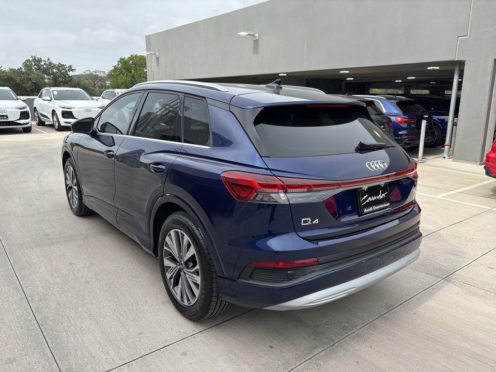 new 2025 Audi Q4 e-tron car, priced at $39,742