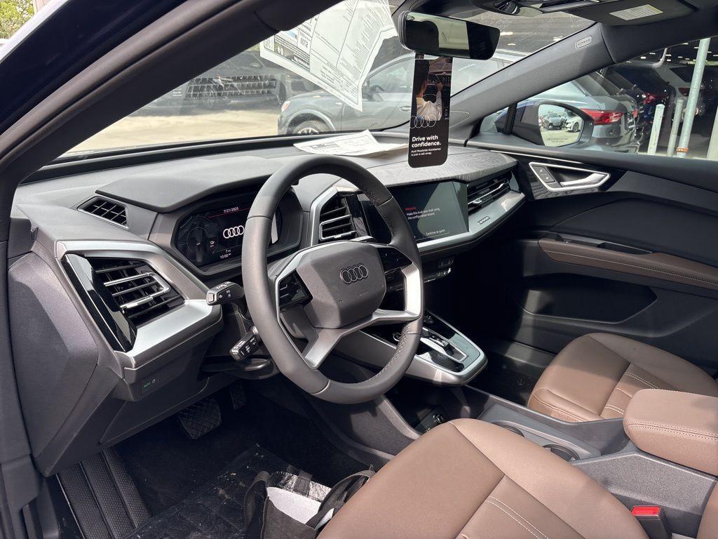 new 2025 Audi Q4 e-tron car, priced at $39,742