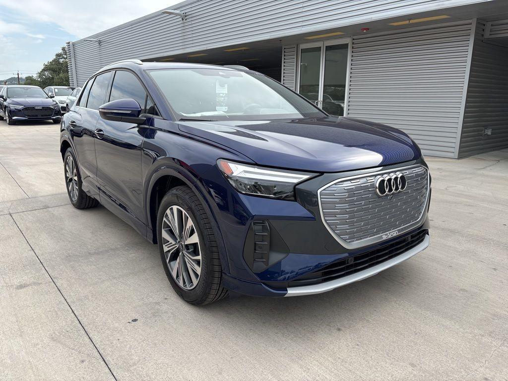 new 2025 Audi Q4 e-tron car, priced at $39,742