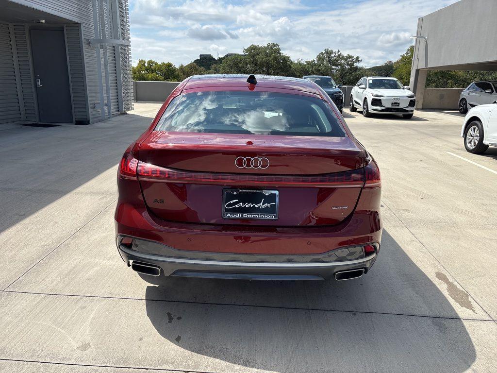 new 2025 Audi A5 car, priced at $55,825