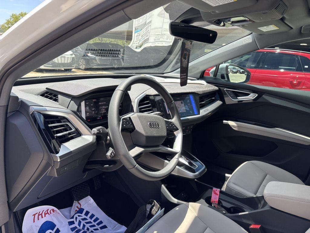 new 2025 Audi Q4 e-tron car, priced at $39,742