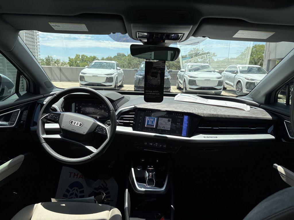 new 2025 Audi Q4 e-tron car, priced at $39,742