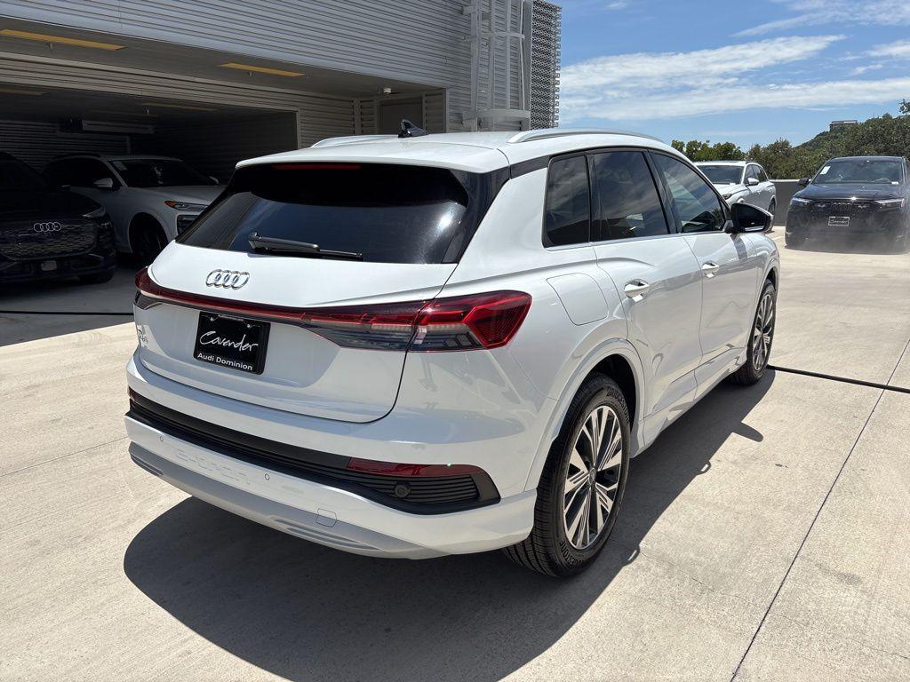 new 2025 Audi Q4 e-tron car, priced at $39,742