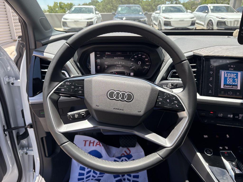 new 2025 Audi Q4 e-tron car, priced at $39,742