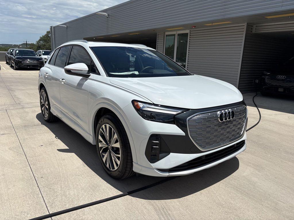 new 2025 Audi Q4 e-tron car, priced at $39,742