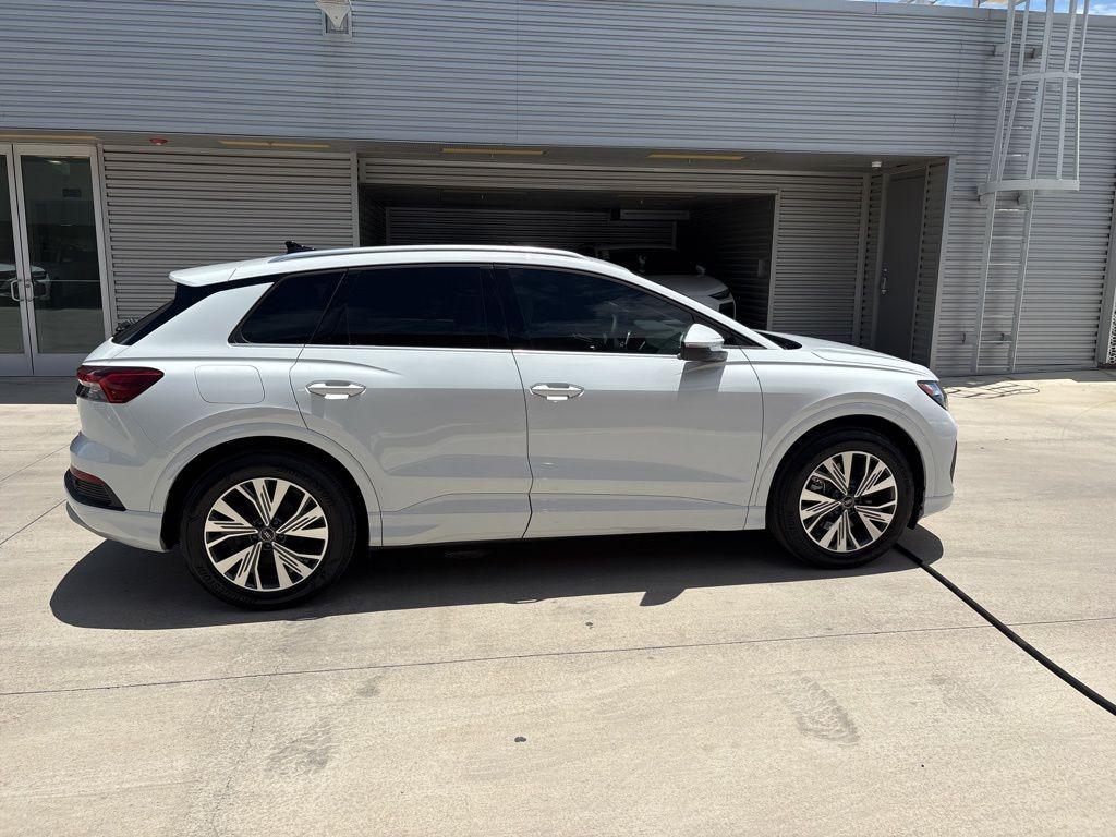 new 2025 Audi Q4 e-tron car, priced at $39,742