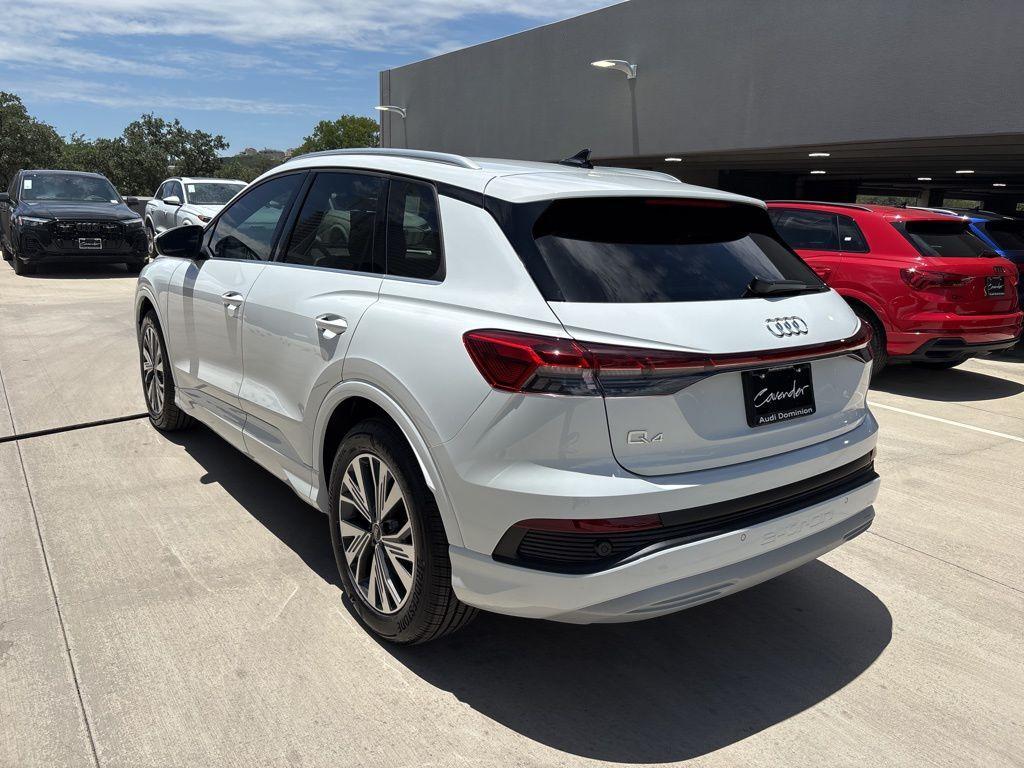 new 2025 Audi Q4 e-tron car, priced at $39,742