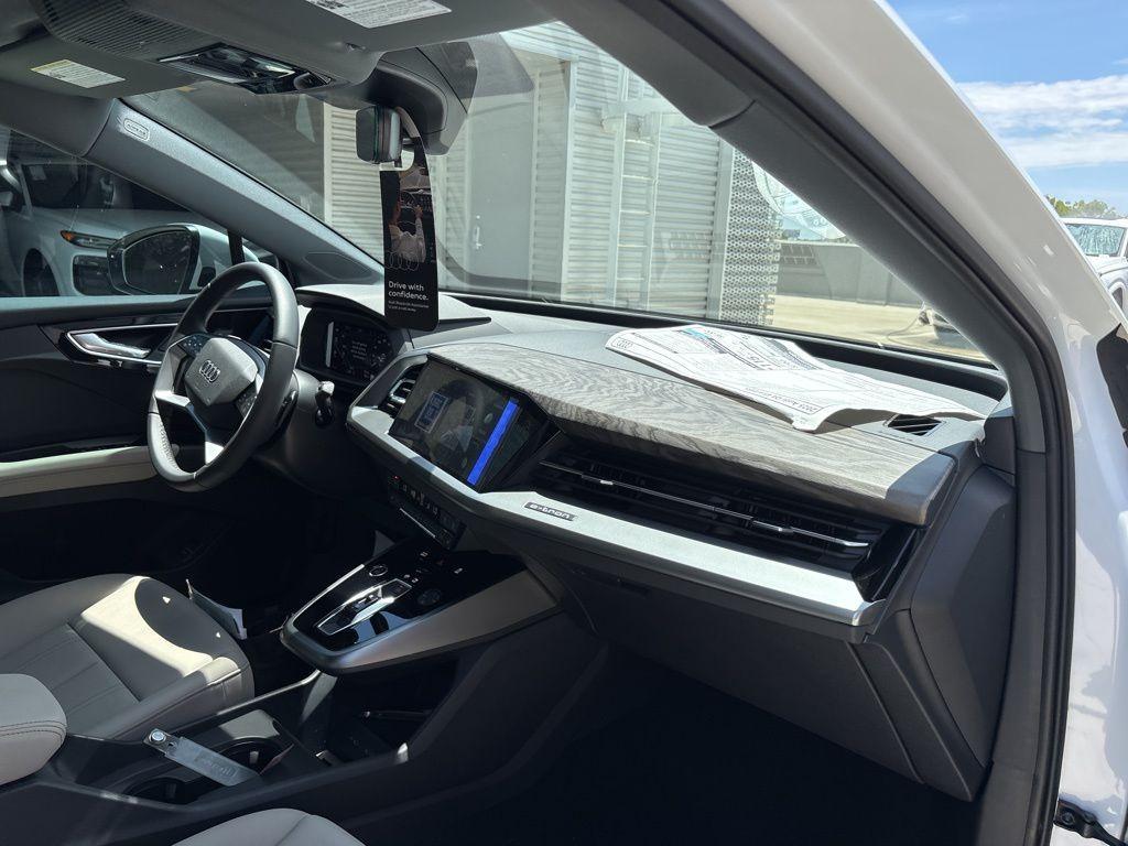 new 2025 Audi Q4 e-tron car, priced at $39,742