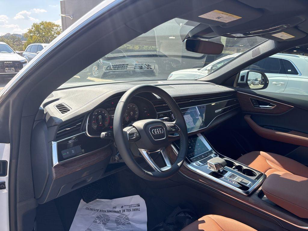 new 2025 Audi Q8 car, priced at $81,465