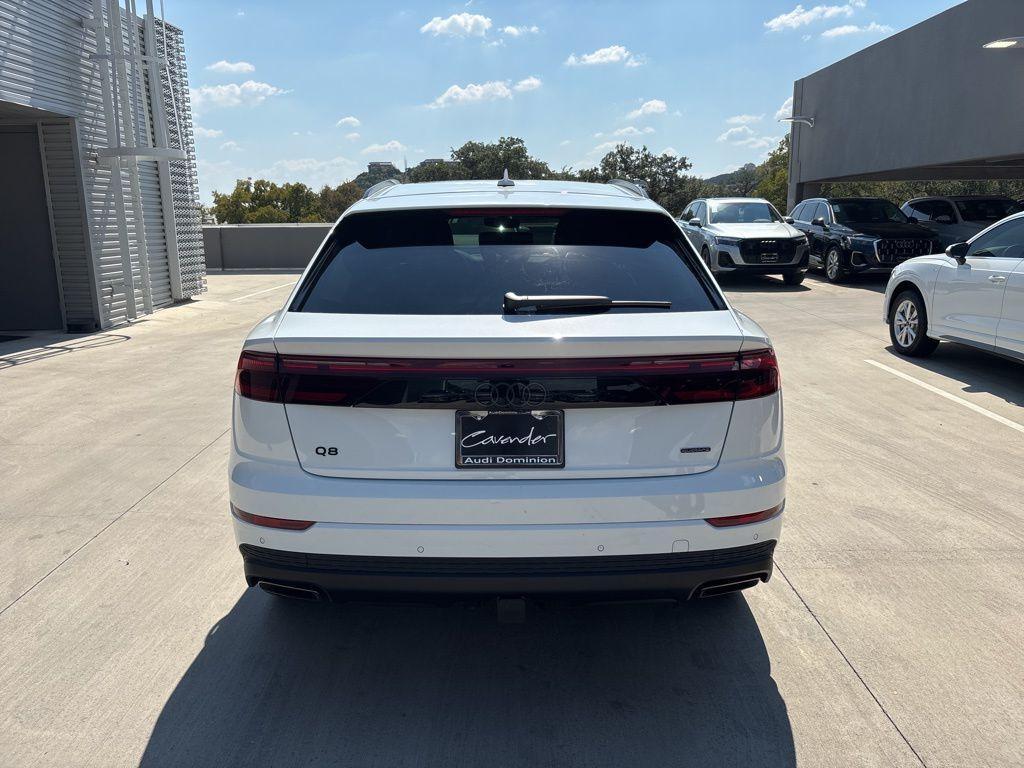 new 2025 Audi Q8 car, priced at $81,465