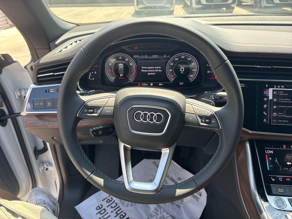 new 2025 Audi Q8 car, priced at $81,465