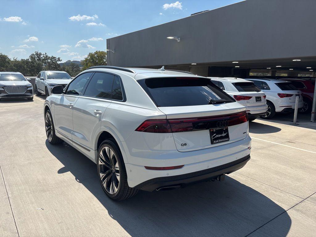 new 2025 Audi Q8 car, priced at $81,465