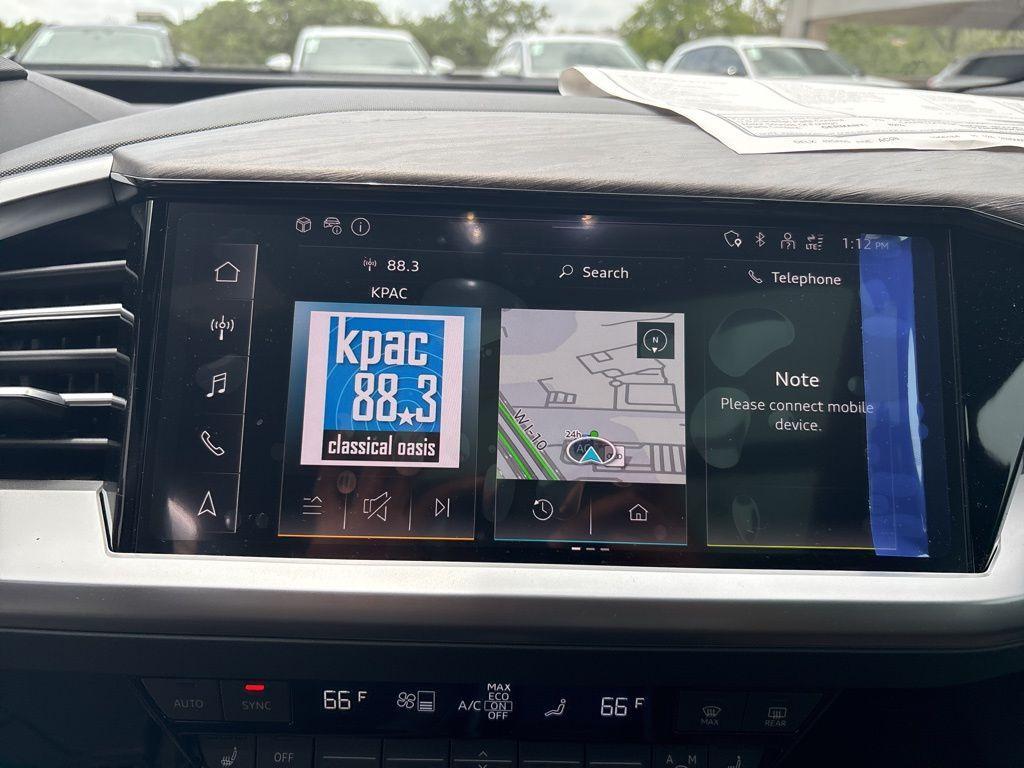 new 2025 Audi Q4 e-tron car, priced at $39,742
