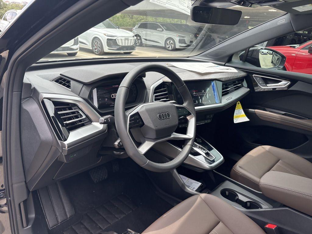 new 2025 Audi Q4 e-tron car, priced at $39,742