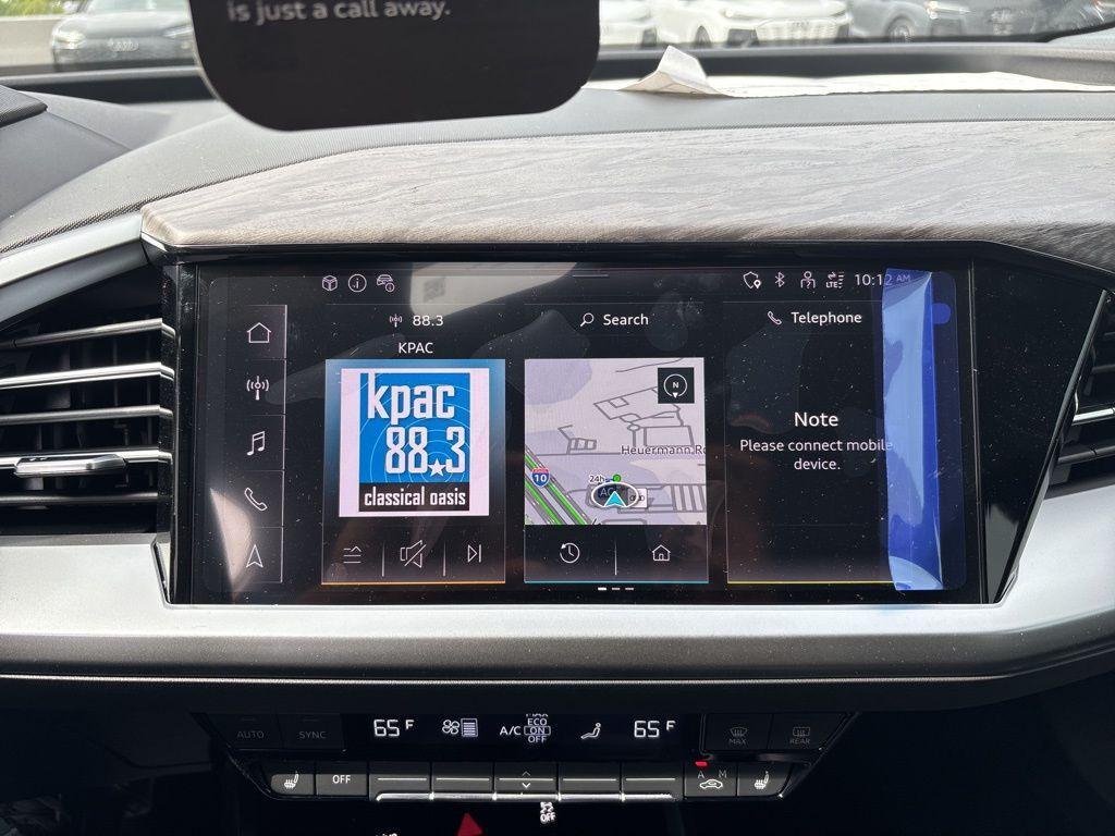 new 2025 Audi Q4 e-tron car, priced at $48,395