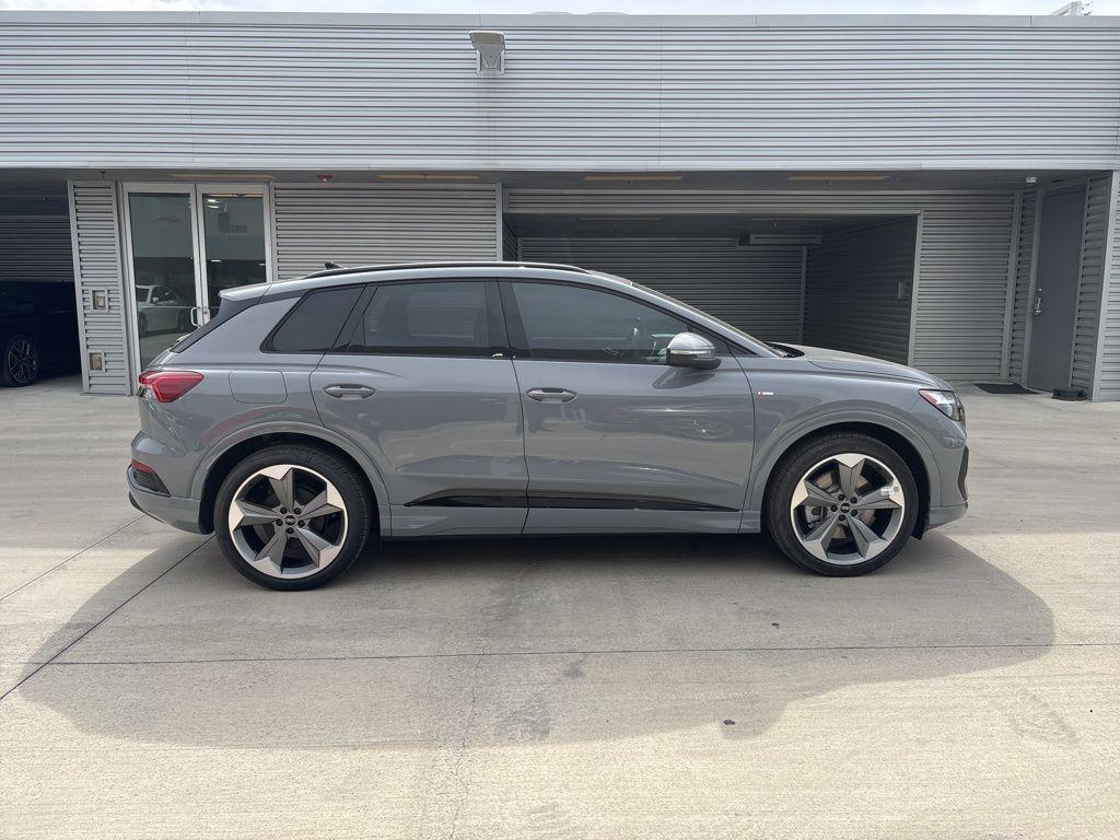 new 2025 Audi Q4 e-tron car, priced at $48,395